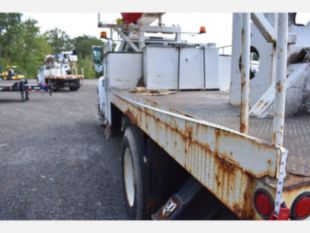 2015 Ford F-750 Diesel 4x2 Terex Commander 4047 Digger Derrick Truck