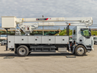 2024 Peterbilt 220 EV 4x2 Terex Utilities TC55 Optima Bucket Truck
