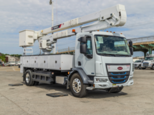 2024 Peterbilt 220 EV 4x2 Terex Utilities TC55 Optima Bucket Truck