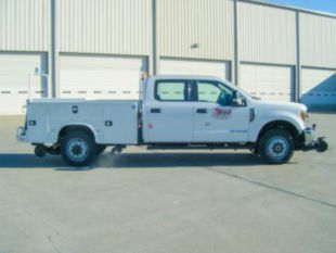 Signal Maintainer Extended Cab Gas Hi-Rail Pickup Truck