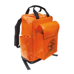 Klein Tools Tool Bag Backpack, Orange, 18"