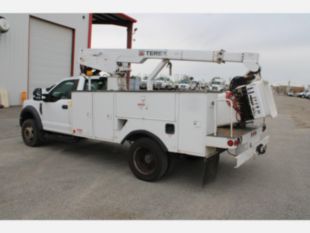 2017 Ford F-550 Gas Powered 4x4 Terex T-292 Bucket Truck
