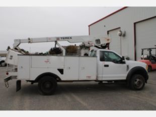 2017 Ford F-550 Gas Powered 4x4 Terex T-292 Bucket Truck