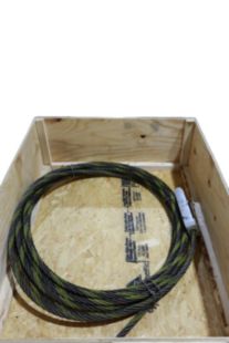 7/8" WIRE ROPE ASSY-W/ CABLE,