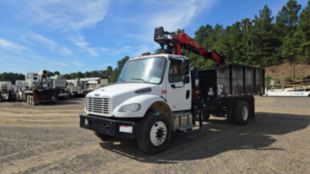 2018 Freightliner M2106 4x2 Fassi F110A.0.22 Forestry Grapple Truck