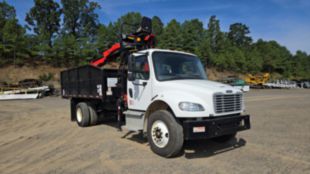 2018 Freightliner M2106 4x2 Fassi F110A.0.22 Forestry Grapple Truck