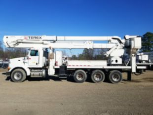 2009 Peterbilt 365 8x6 Terex TM125 Bucket Truck