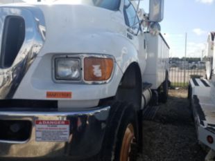 2015 Ford F750 4x4 Terex 5TC-55 Bucket Truck