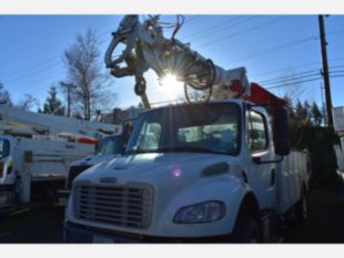 2016 Freightliner M2 Diesel 4x4 Terex Commander C4047 Digger Derrick Truck