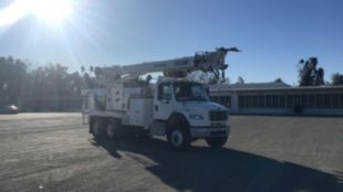 2015 Freightliner M2106 6x6 Terex C6060 Digger Derrick