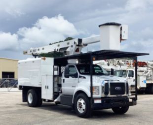 2019 Ford F750 4x2 Versalift VO260REV Forestry Bucket Truck