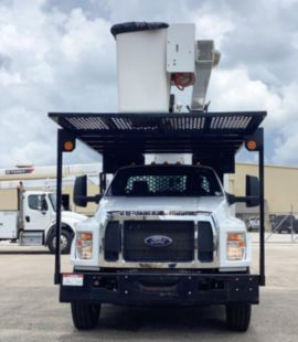 2019 Ford F750 4x2 Versalift VO260REV Forestry Bucket Truck