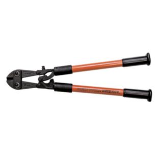 Klein Tools Bolt Cutter, Fiberglass Handle, 24.5"