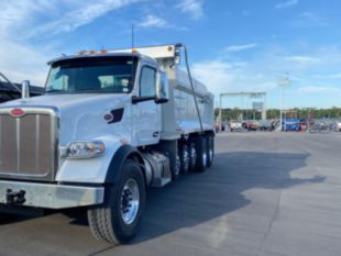 2025 Peterbilt 567 12x4 20' Godwin Dump Truck