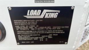 2025 Load King LK910RT-SL Reel Trailer