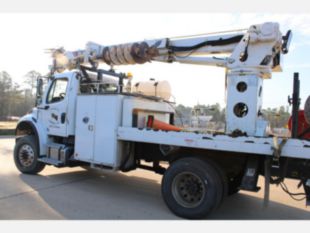 2020 Freightliner 4x4 Terex Commander 4047 Digger Derrick Truck