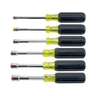 Klein Tools Nut Driver Set, Magnetic Nut Drivers, Heavy Duty, 6-Piece