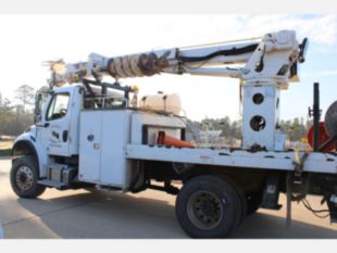 2020 Freightliner 4x4 Terex Commander 4047 Digger Derrick Truck