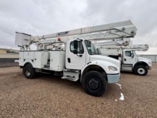 2015 Freightliner M2 Diesel 4x4 Terex HRX-55 Material Handler Bucket Truck