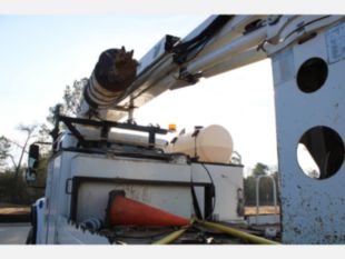 2020 Freightliner 4x4 Terex Commander 4047 Digger Derrick Truck