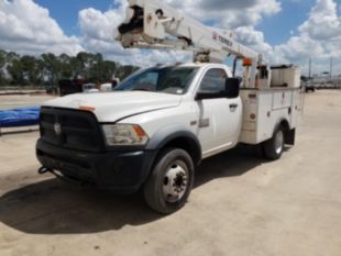 2016 Dodge RAM 5500 4x4 Terex TL38 Bucket Truck