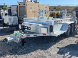 2023 Reelstrong PLC12 Single Reel Cargo Trailer