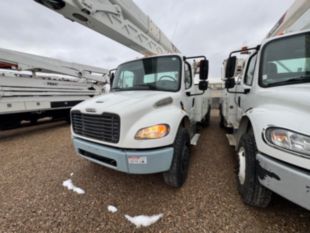 2015 Freightliner M2 Diesel 4x4 Terex HRX-55 Material Handler Bucket Truck