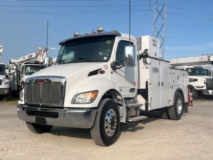 2025 Peterbilt 537 4x2 Load King Voyager II Service Truck w/ Stinger 10030 Crane