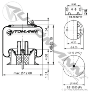 Automann Air Spring Rolling Lobe