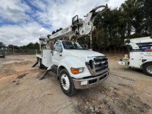 2015 Ford F750 4x2 Terex Commander 4047 Digger Derrick 