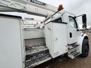 2015 Freightliner M2 Diesel 4x4 Terex HRX-55 Material Handler Bucket Truck