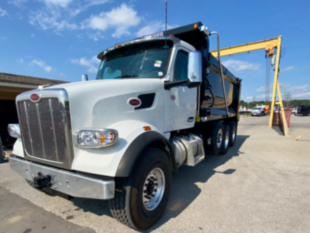 2025 Peterbilt 567 8x4 16' Ox Bodies Dump Truck