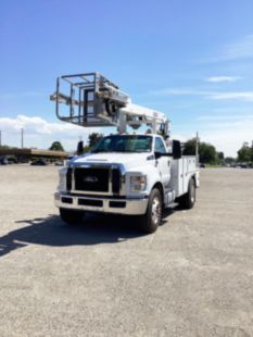 2018 Ford F-750 4x2 Versalift VTP-40-NE Cable Placer