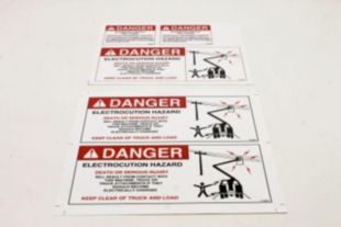 DANGER DECALS