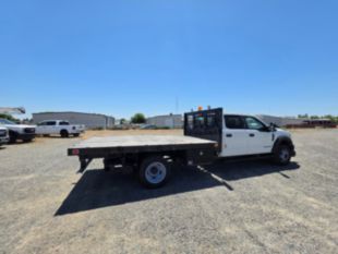 2018 Ford F-550 Powerstroke Diesel Crew Cab 4x4 "Rail Gear Equipped" Flatbed Truck