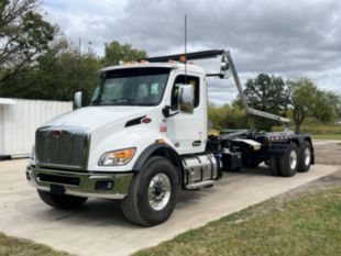 2025 Peterbilt 548 6x4 Palfinger HT 500 L TEC Hook Lift Truck