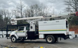 2015 Ford F750 4x2 Terex XT60 Forestry Bucket Truck