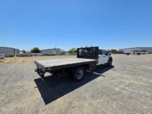 2018 Ford F-550 Powerstroke Diesel Crew Cab 4x4 "Rail Gear Equipped" Flatbed Truck