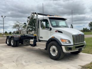 2025 Peterbilt 548 6x4 Palfinger HT 500 L TEC Hook Lift Truck