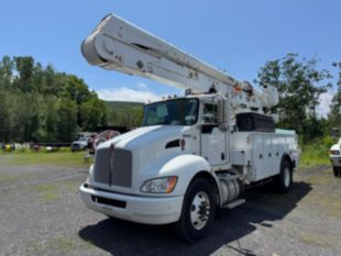 2016 Kenworth T-370 Diesel 4x2 Altec AA-55 Material Handler Bucket Truck