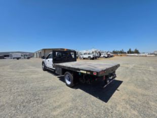 2018 Ford F-550 Powerstroke Diesel Crew Cab 4x4 "Rail Gear Equipped" Flatbed Truck