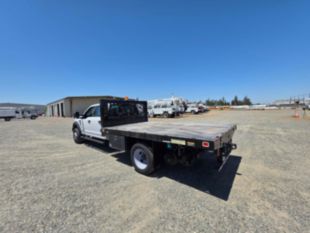 2018 Ford F-550 Powerstroke Diesel Crew Cab 4x4 "Rail Gear Equipped" Flatbed Truck