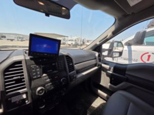 2018 Ford F-550 Powerstroke Diesel Crew Cab 4x4 "Rail Gear Equipped" Flatbed Truck