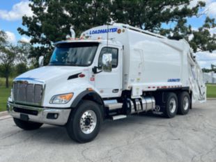 2025 Peterbilt 548 6x4 Loadmaster Excel 25 Yard Rear Loader Truck