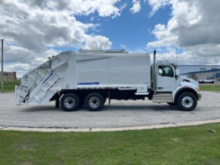 2025 Peterbilt 548 6x4 Loadmaster Excel 25 Yard Rear Loader Truck