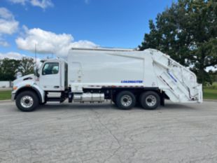 2025 Peterbilt 548 6x4 Loadmaster Excel 25 Yard Rear Loader Truck