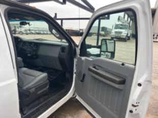 2015 Ford F-550 Crew Cab Powerstroke Diesel 4x4 Flatbed Truck
