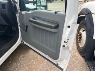 2015 Ford F-550 Crew Cab Powerstroke Diesel 4x4 Flatbed Truck