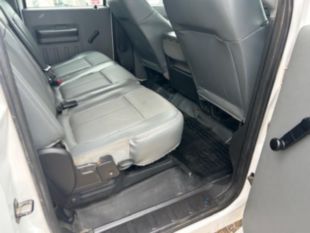 2015 Ford F-550 Crew Cab Powerstroke Diesel 4x4 Flatbed Truck