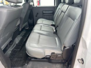 2015 Ford F-550 Crew Cab Powerstroke Diesel 4x4 Flatbed Truck